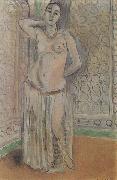 Henri Matisse Semi-nude Woman Standing (mk35) oil painting on canvas